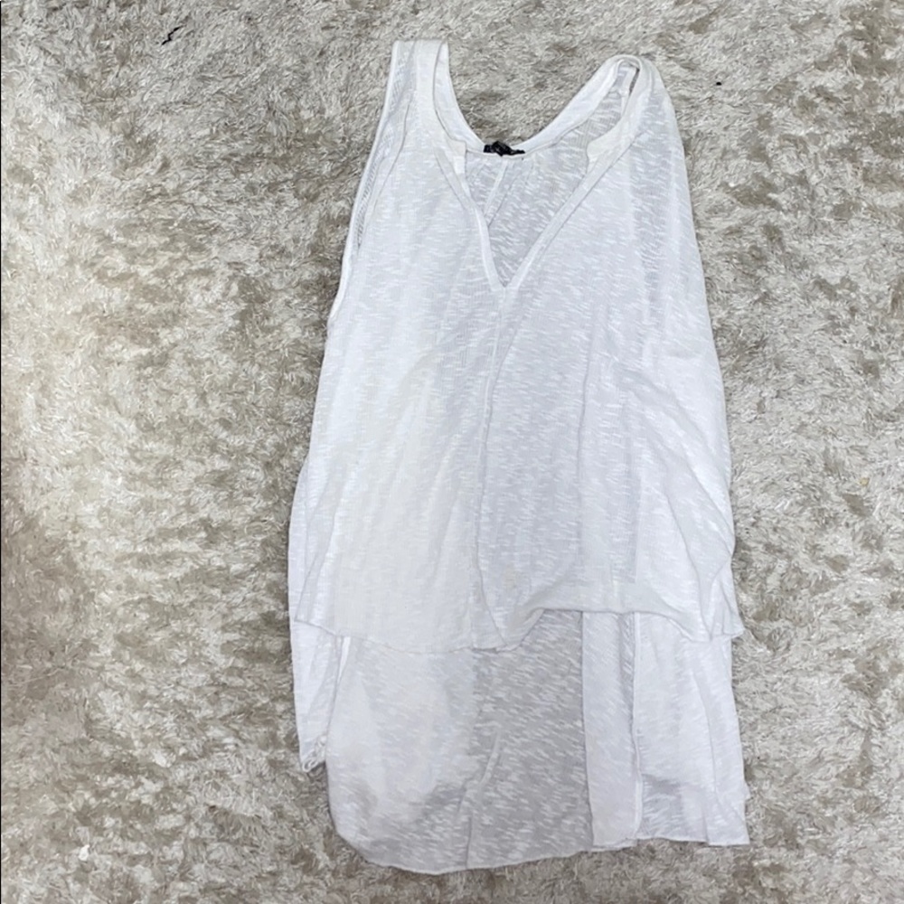 EXPRESS WHITE FLOWY TANK!!!!!!!!!!!!
